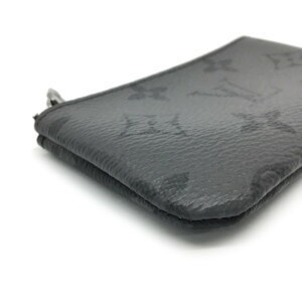 Louis Vuitton Case Key Ring Monogram Eclipse Blac… - image 4